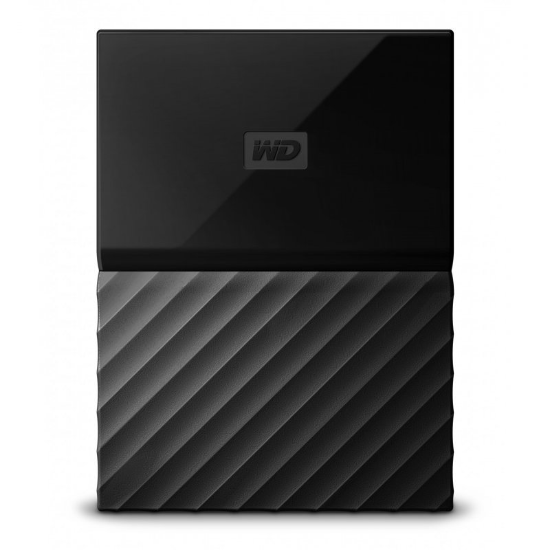 WD 4TB My Passport External Hard Drive, 2.5", USB 3.2 Gen1, Hardware Encryption, Backup Software, Black
