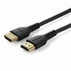 StarTech.com Câble HDMI 2.0 de 1,5m avec Ethernet Certifié Premium, Haute Débit UHD 4K 60Hz HDR Durable, Cordon HDMI