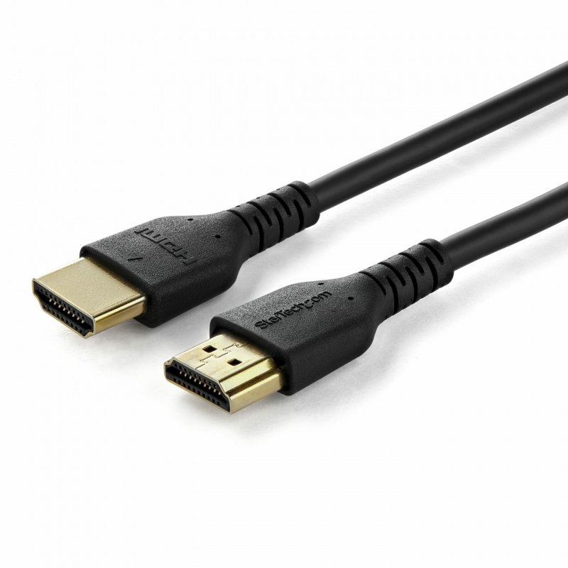StarTech.com 4.9ft (1.5m) Premium Certified HDMI 2.0 Cable with Ethernet - Durable High Speed UHD 4K 60Hz HDR - Rugged