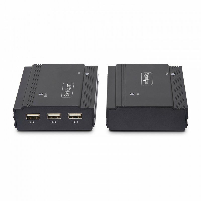 StarTech.com DisplayPort KVM Extender over Fiber Optic, 4K 60Hz, Console Extender Kit, Up to 984ft/300m (Multi-mode)