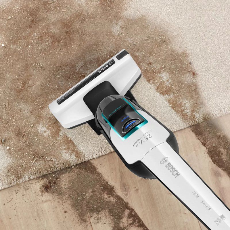 Bosch Serie 6 BCH86HYG1 stick vacuum/electric broom Battery Dry Bagless 0.9 L Black, White