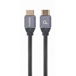 CABLE HDMI 2.0 4K 60HZ GEMBIRD CCBP-HDMI-3M PREMIUM TRENZADO ETHERNET 3M NEGRO