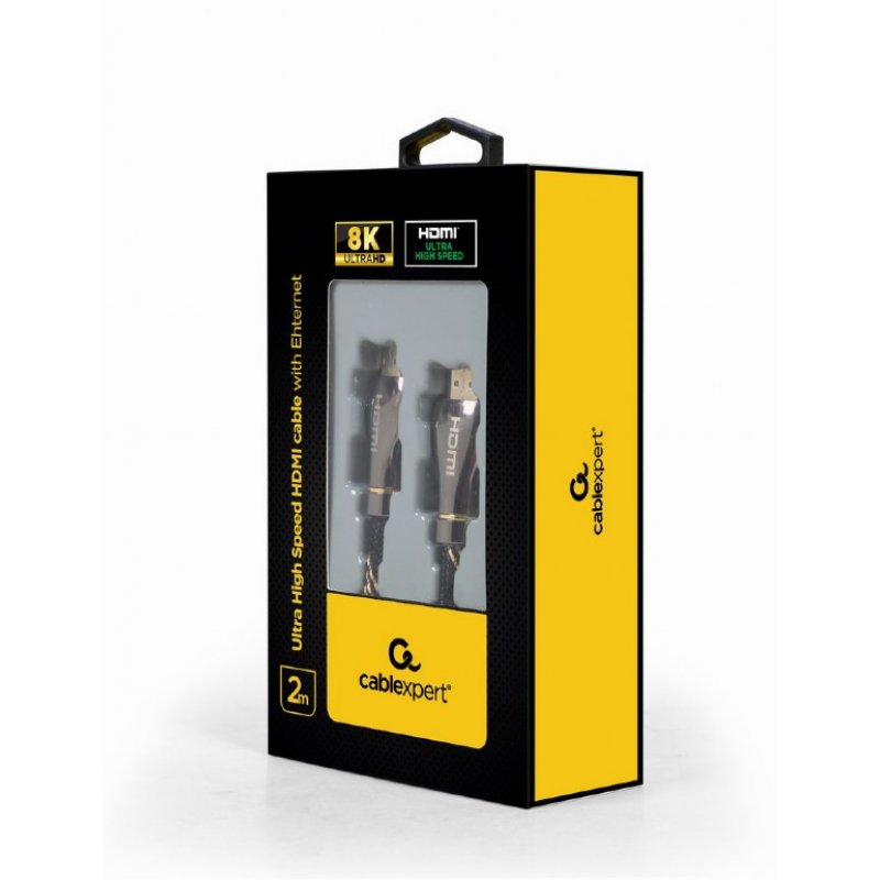 Gembird CCBP-HDMI8K-2M câble HDMI HDMI Type A (Standard) Noir