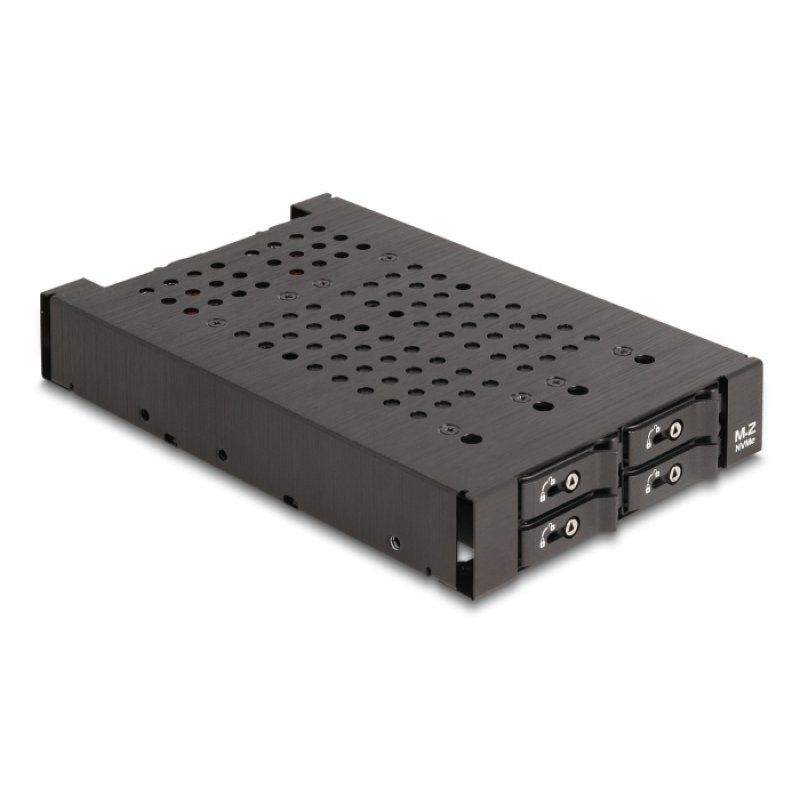 DeLock 3.5? Wechselrahmen für 4 x M.2 NVMe SSD, 47111