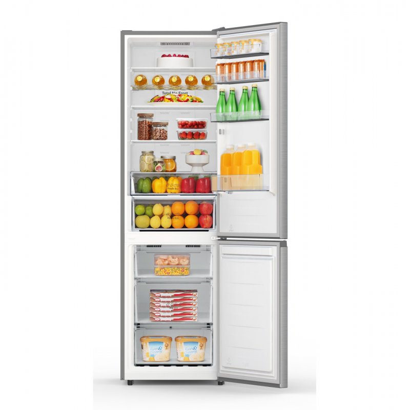 Hisense RB440N4ACA fridge-freezer Freestanding 336 L A Stainless steel