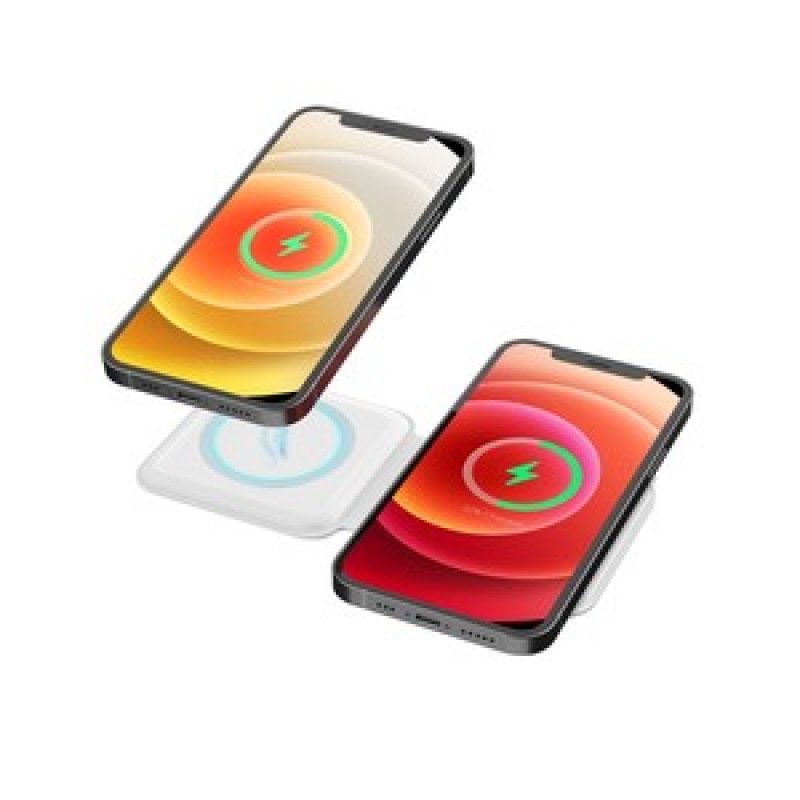 TIGER POWER CHARGEUR SANS FIL MAGSAFE 2 EN 1 BLANC