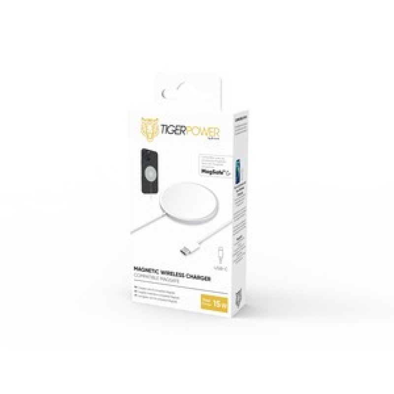 TIGER POWER CHARGEUR SANS FIL MAGNETIQUE MAGSAFE