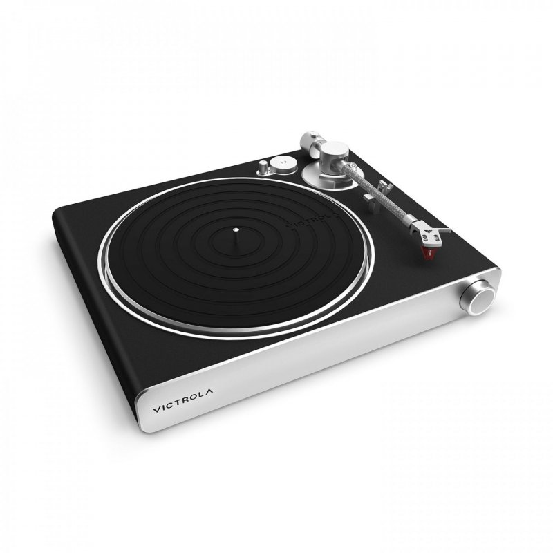 Victrola Stream Carbon Belt-drive audio turntable Black, Silver