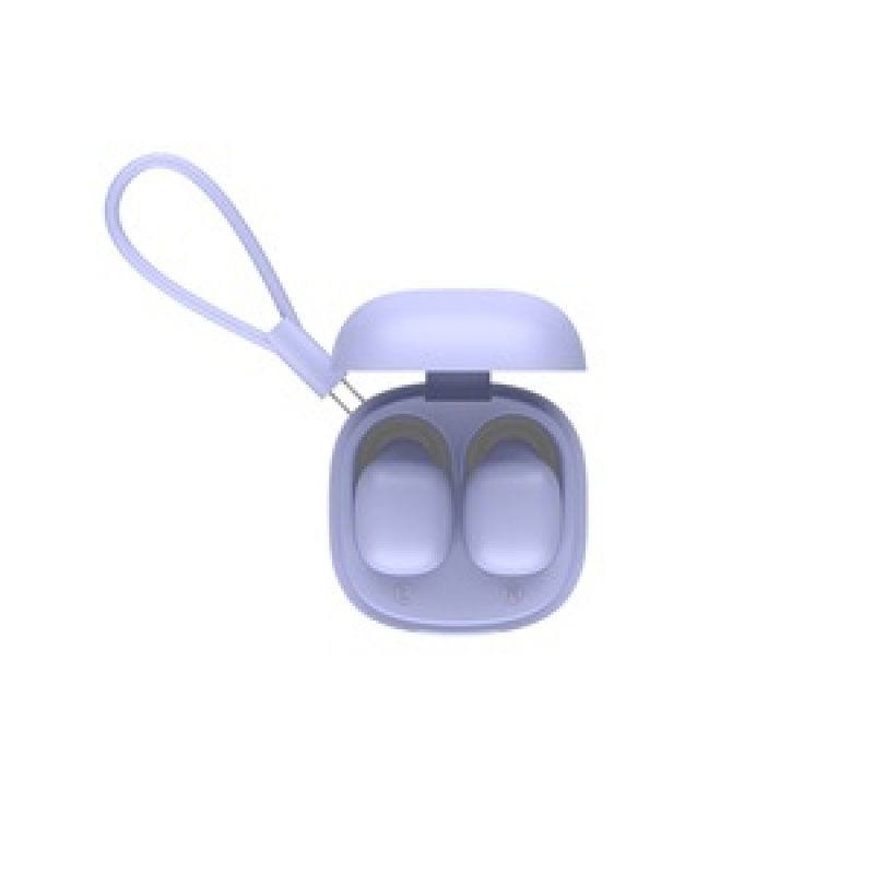 EARBUDS BLUETOOTH BUBBLE LILAS