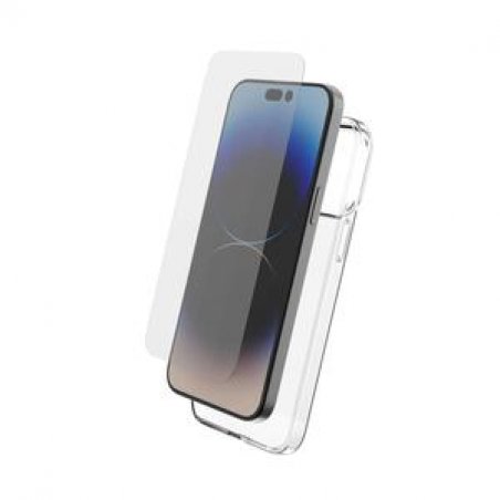 PACK COQUE SOUPLE VERRE TREMPE IPHONE 15 PRO MAX