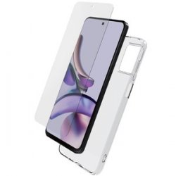 STARTER PACK COQUE SOUPLE VERRE TREMPE MOTOROLA G13