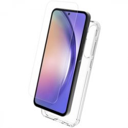 PACK COQUE SOUPLE VERRE TREMPE SAMSUNG GALAXY A55 5G