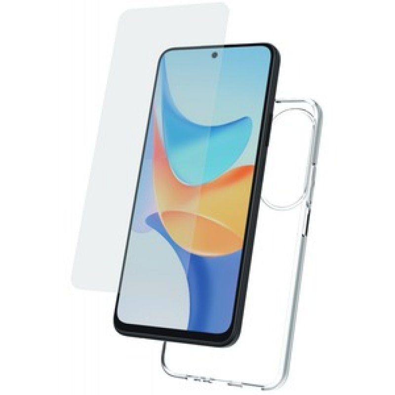 STARTER PACK COQUE SOUPLE VERRE TREMPE HONOR 90 SMART 5G