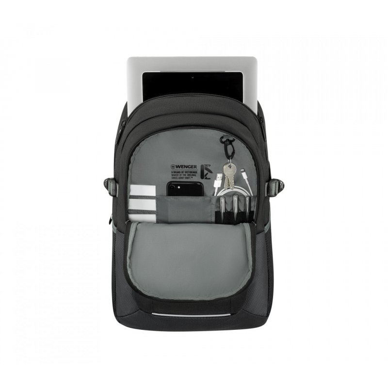 Wenger/SwissGear Ryde sac à dos Sac à dos normal Noir Plastique recyclé