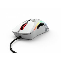 Glorious Model D- Gaming-Maus - weiß, glossy