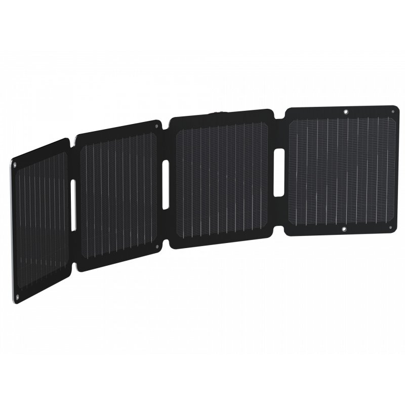 FOLDABLE SOLAR PANEL 28W XTORM - BLACK