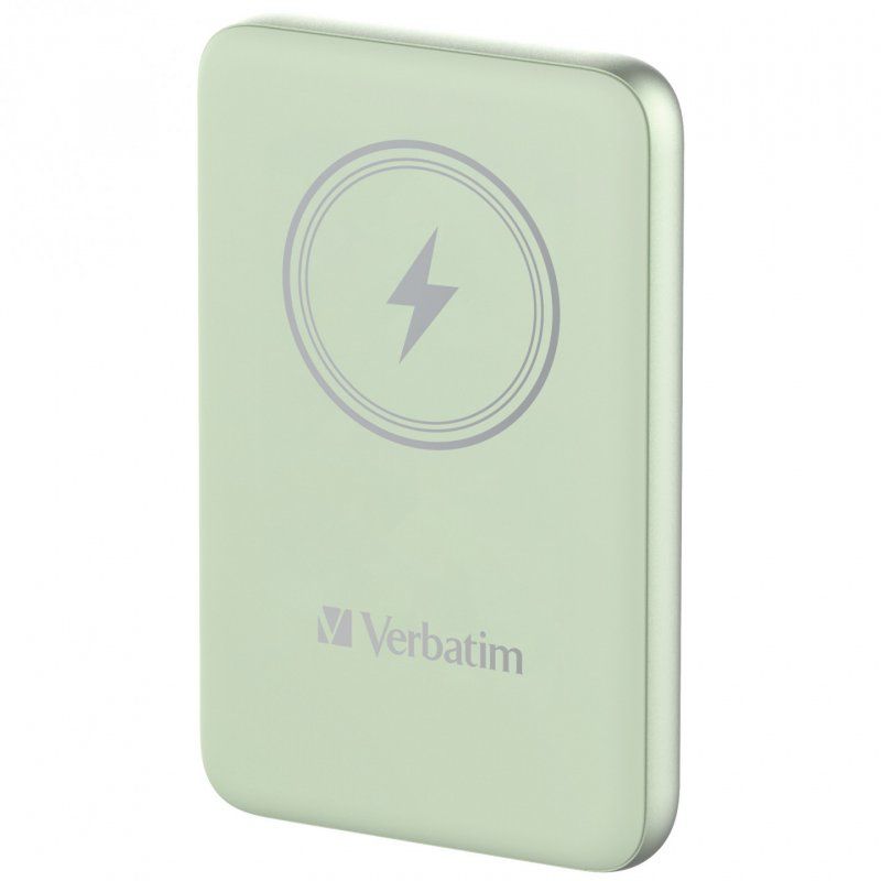 Verbatim Charge 'n' Go Lithium Polymère (LiPo) 10000 mAh Recharge sans fil Vert