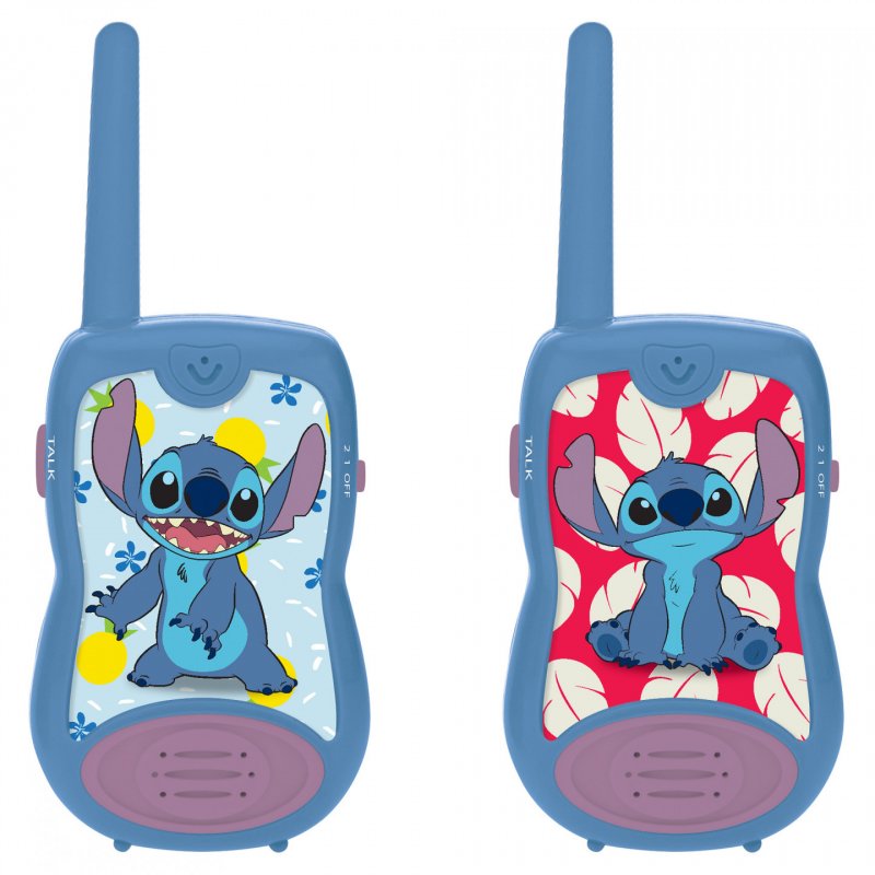 Lexibook - Disney Stitch Walkie-Talkies (200m) (TW12D)