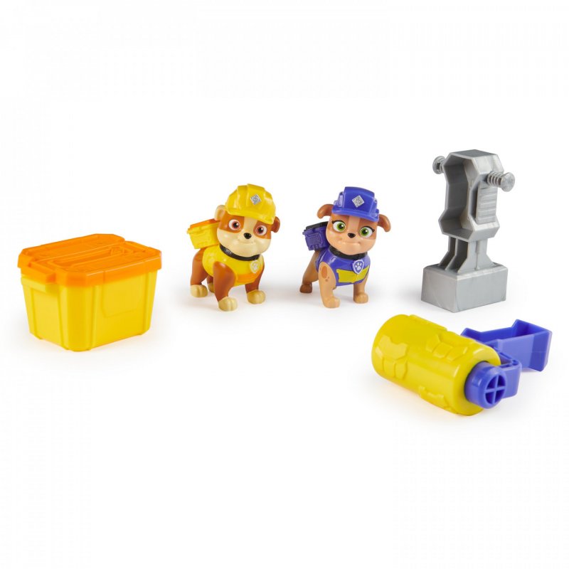 Rubble & Crew - Actionfiguren-Set mit Rubble & Mix