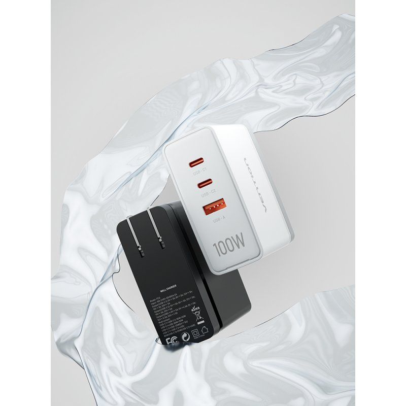 Vention FEGW0-EU chargeur d'appareils mobiles Universel Blanc Secteur Charge rapide Intérieure