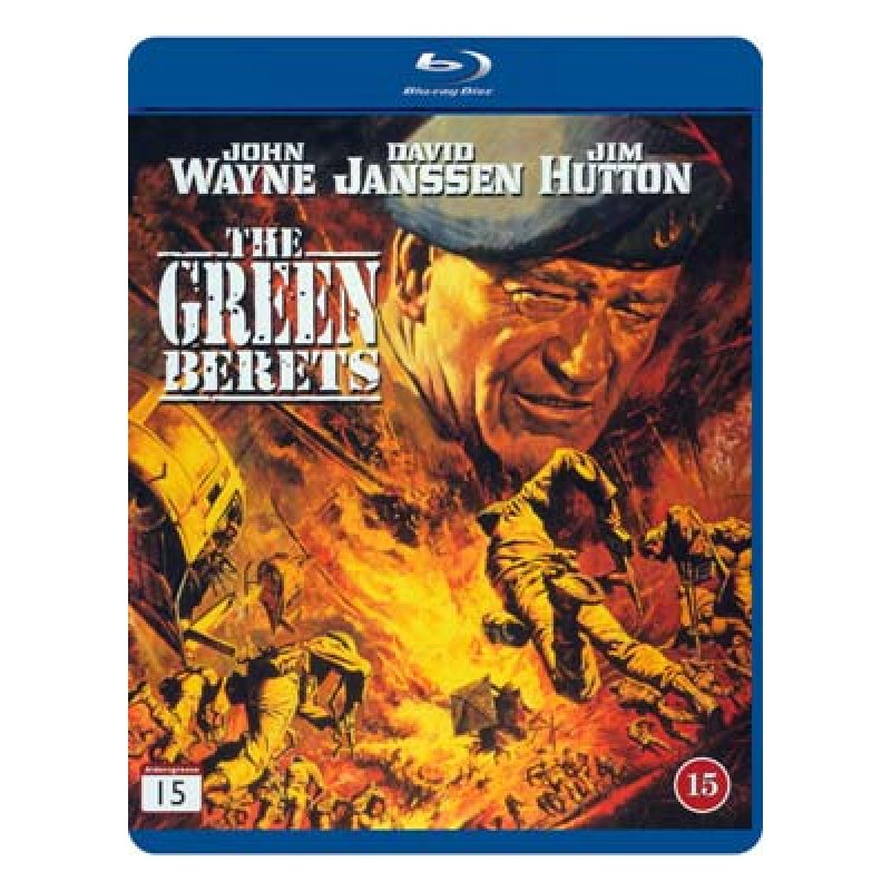 THE GREEN BERETS, BLU-RAY - Classic John Wayne Movie