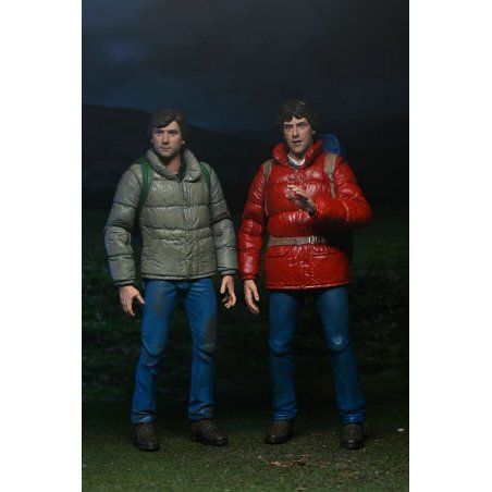 Le Loup-garou de Londres 2 pack figurines Jack and David 18 cm