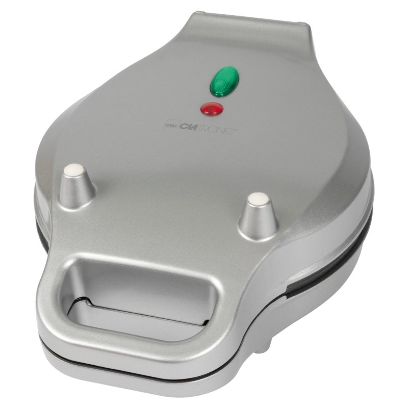 Clatronic WA 3772 silber 1 waffle(s) 700 W Silver