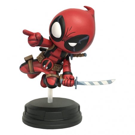 Marvel Animated statuette Deadpool (Jumping) 18 cm