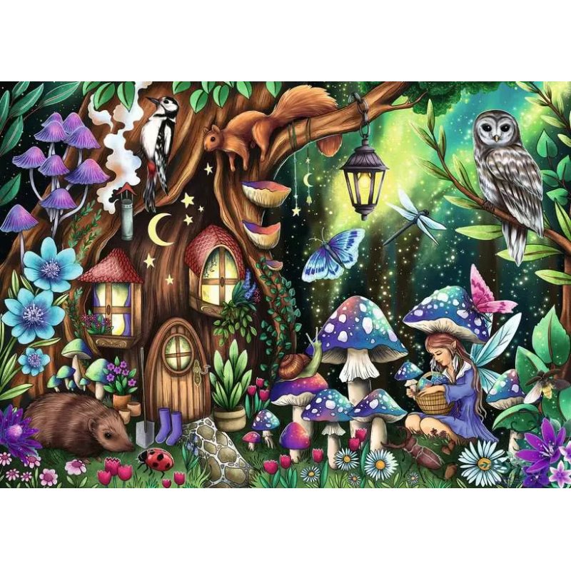 Original Ravensburger Quality puzzle Au pays des fées (1000 pièces)