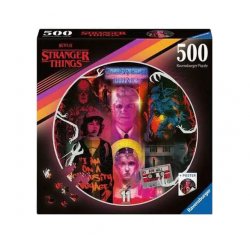 Stranger Things puzzle rond Friends Don't Lie (500 pièces)