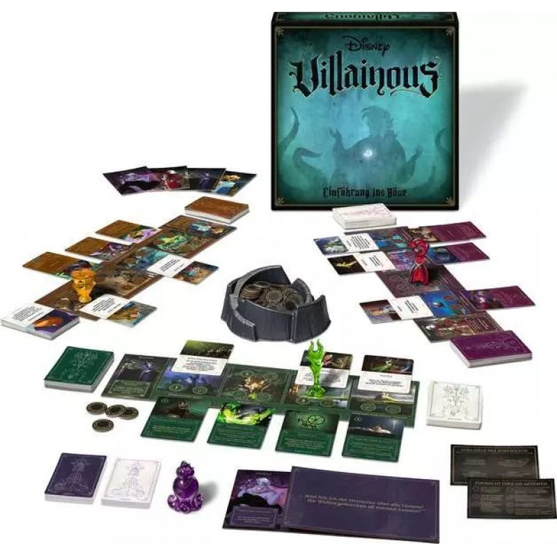Disney Villainous jeu de plateau Intro to Evil *ALLEMAND*