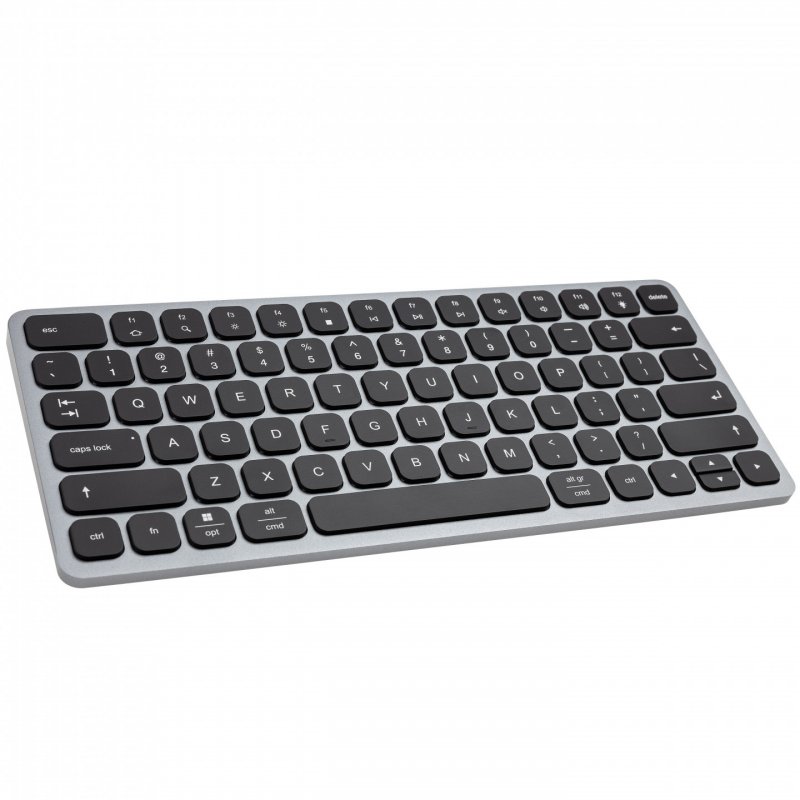 AXAGON HMC-KB keyboard USB-C 5Gbps with HUB, microSD/SD, 3x USB-A, HDMI 4K/60Hz, PD 100W, Audio, US