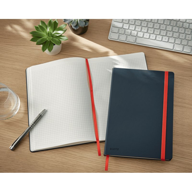 Leitz 44820089 bloc-notes B5 80 feuilles Noir