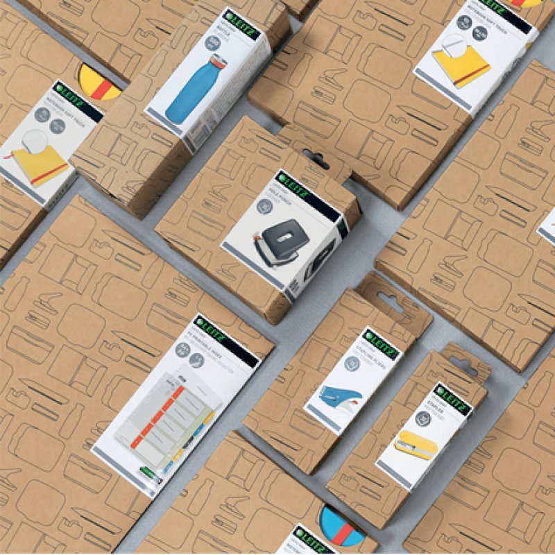 Leitz 53582089 bac de rangement de bureau Polystyrène Noir