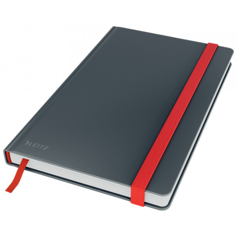 Leitz - Cosy Notebook Hard Cover Medium Grey - Squared