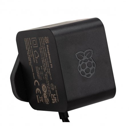 Raspberry Pi 5 Offizielles Netzteil USB-C 27W Black