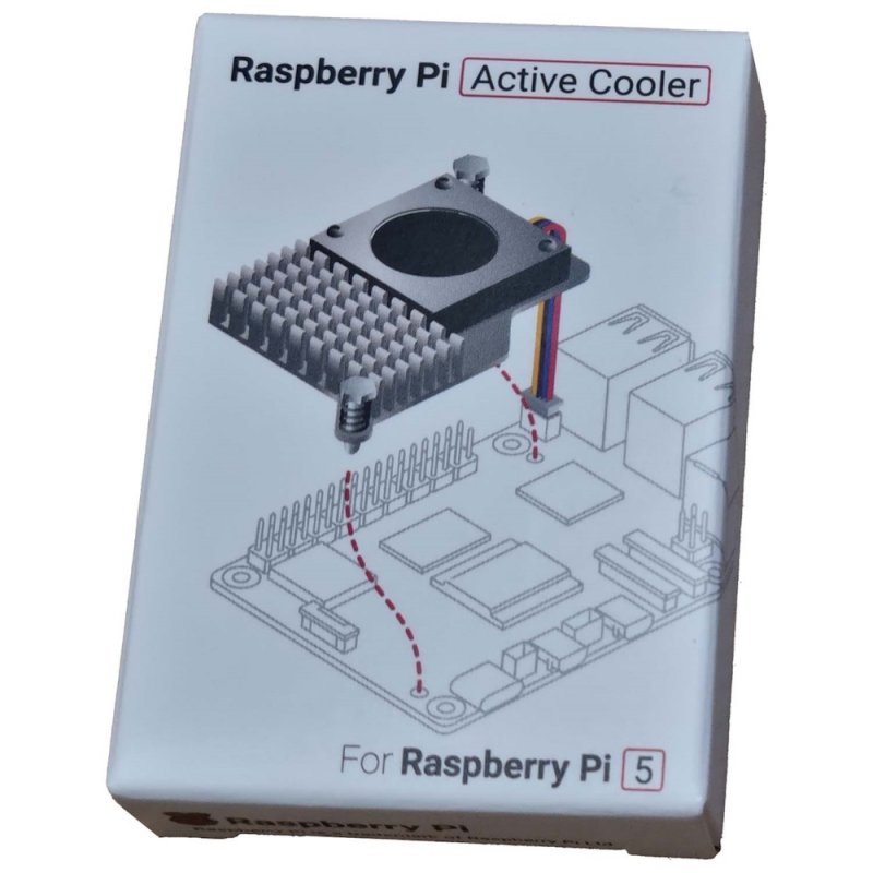 Raspberry Pi 5 Offizielle Kühleinheit Aktiv