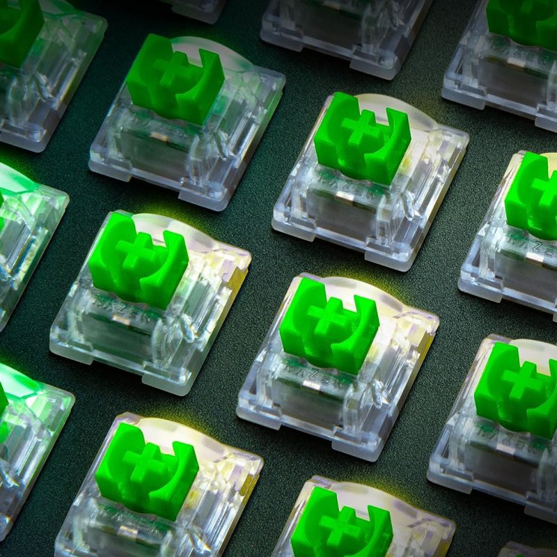 Green Switch-Set (grün/transparent, 36 Stück)