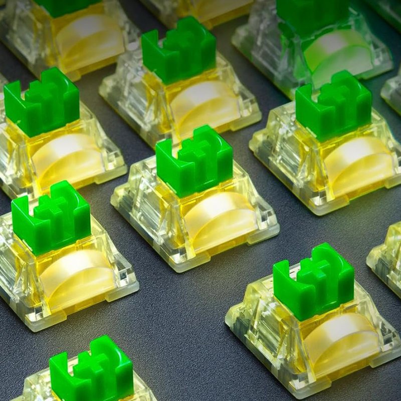 Green Switch-Set (grün/transparent, 36 Stück)