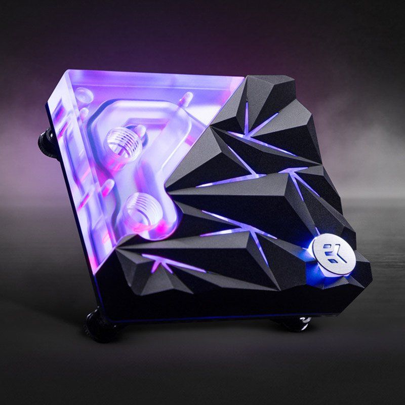 EK-Quantum Velocity² Edge D-RGB - 1700 Black Special Edition (schwarz/transparent)