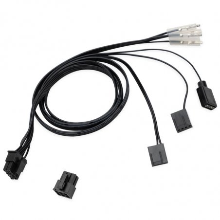 EK-Loop OmniLink 6-Pin-Stromkabel (Dual PWM) (schwarz, 50cm)