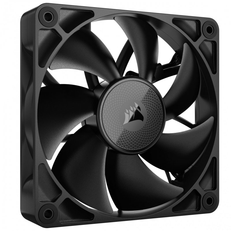 Corsair iCUE LINK RX120 12cm PWM Case Fan, Magnetic Dome Bearing, 2100 RPM, Black, Single Fan Expansion Kit