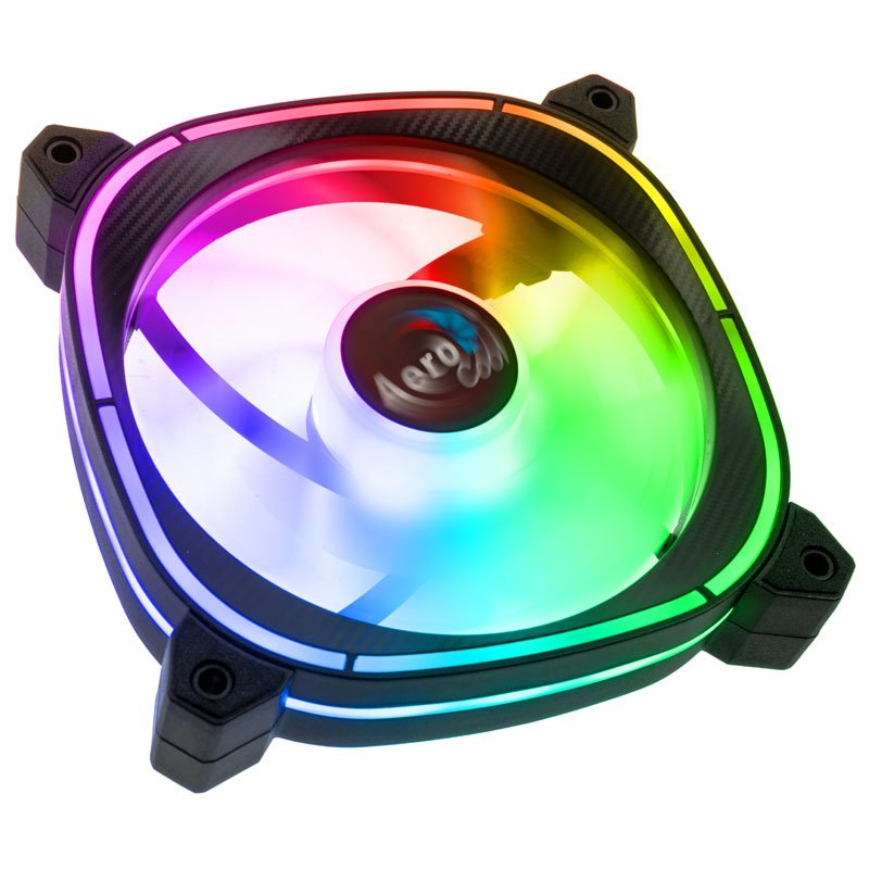 Ventilateur de boitier Aerocool Astro 12F RGB 12cm (Noir)