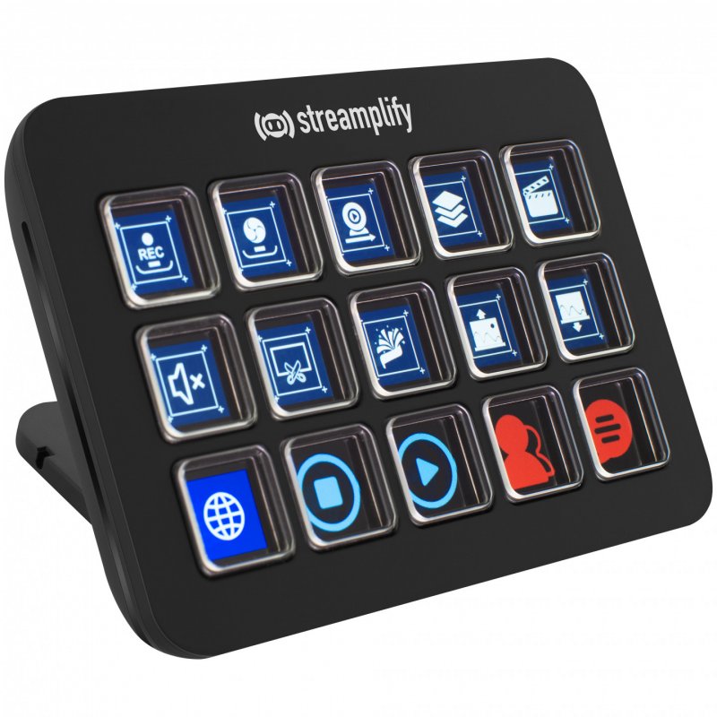 Streamplify STREAMING DECK ONE Stream Controller - schwarz