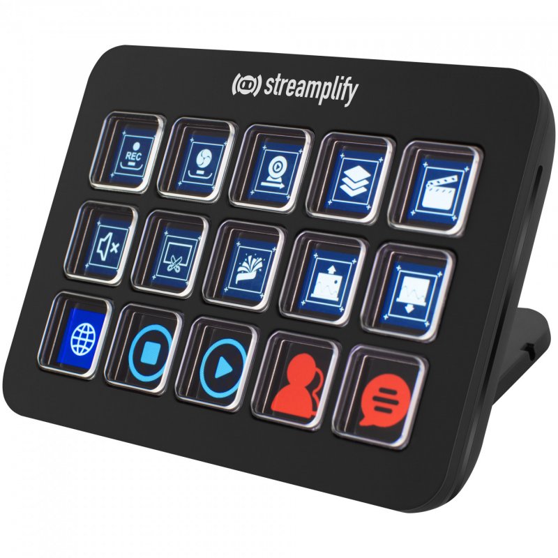 Streamplify STREAMING DECK ONE Stream Controller - schwarz