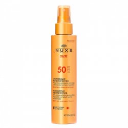 NUXE Sun Melting Spray SPF50 Lait de protection solaire Visage et corps 50 Adultes