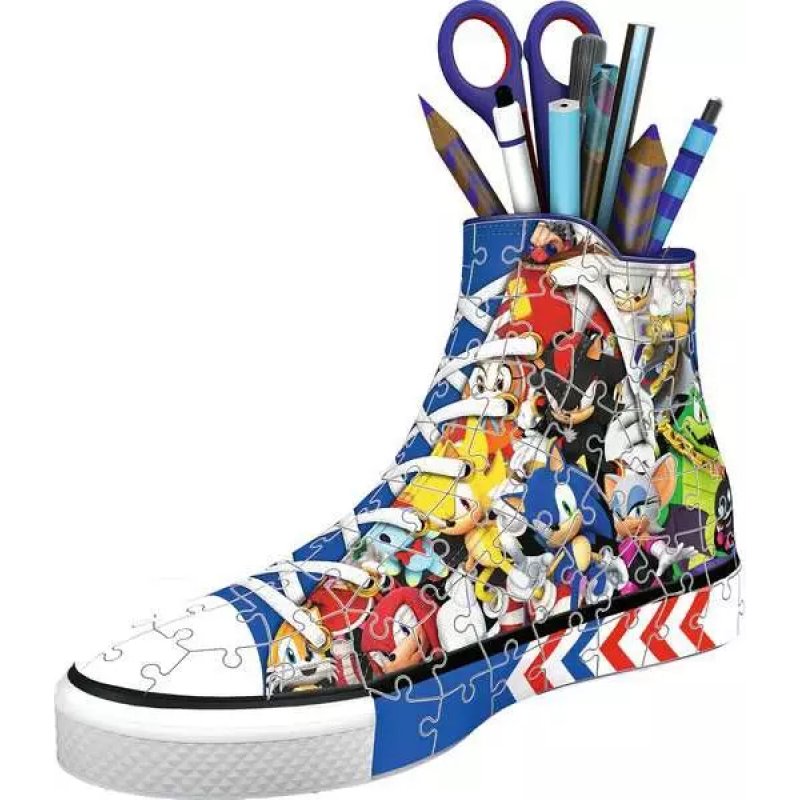 Sonic - The Hedgehog puzzle 3D Sneaker (108 pièces)