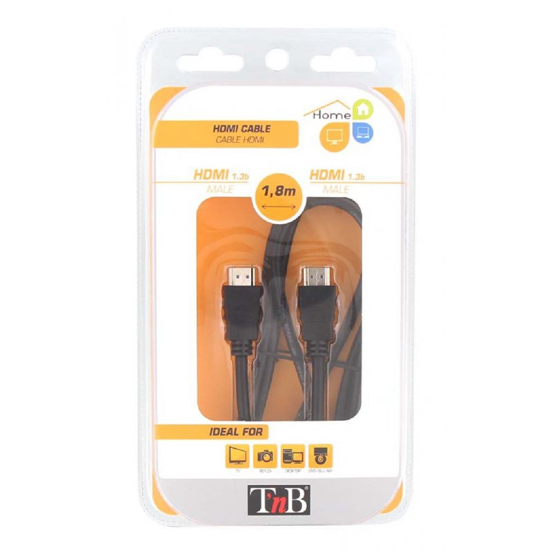Cable HDMI 1.4 T'nB M/M 1,8m (Noir)