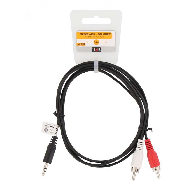 T'nB CJACKRCA12 câble audio