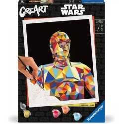 Star Wars set de peinture par numéros CreArt C-3PO 24 x 30 cm
